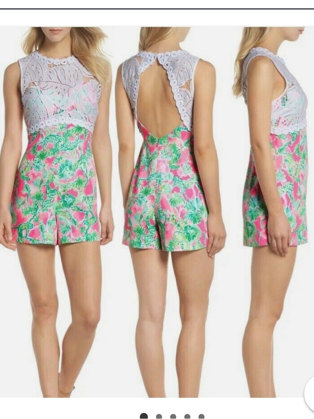 Lilly Pulitzer Sadie Romper Size 6